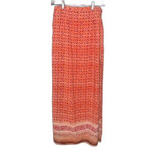 Y2K Floral geometric Thai Style Wrap Skirt Size S/M